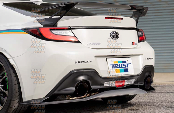 Trust Greddy X Voltex Rear Wing Side Mount Wet Carbon Fiber - BRZ
